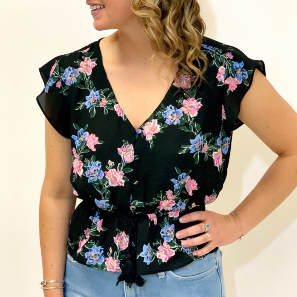 Here Comes The Bloom Blouse